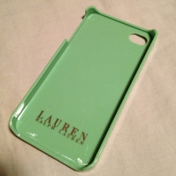 Ralph Lauren Lime Snakeskin Phone Case - Picture 2 of 2